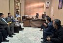 دیدار شهردار و اعضای شورای اسلامی شهر سنخواست با مدیر کل آموزش و پرورش استان